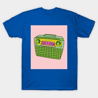 Old Colorful Stylish Retro Music Radios T-Shirt